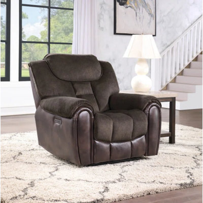 Redwan Upholstered Dual-Power Recliner