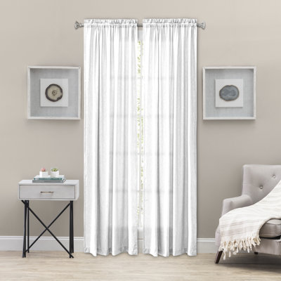 Paulisha Semi Sheer Single Panel