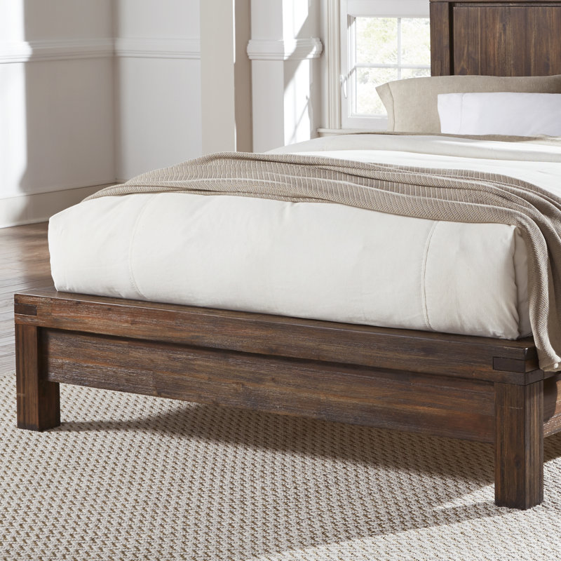 Emanuel Solid Wood Platform Bed, California King
