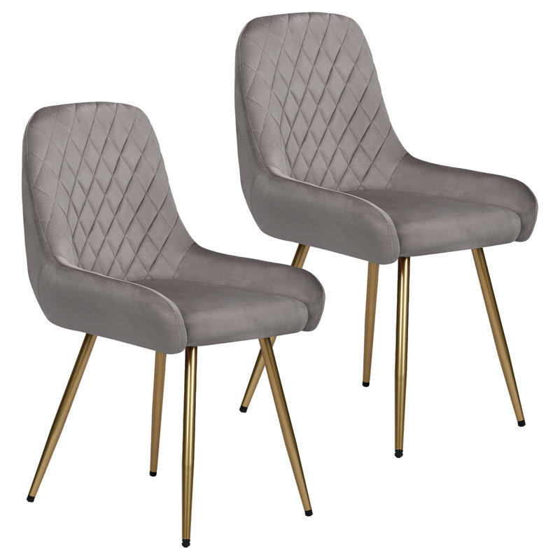 Penning Upholstered Dining Chair, Dark Gray