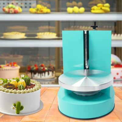 Professional Cake Frosting Machine with LCD Touch Control – Adjustable 4-12” Cakes, 320 RPM Motor, Commercial-Grade