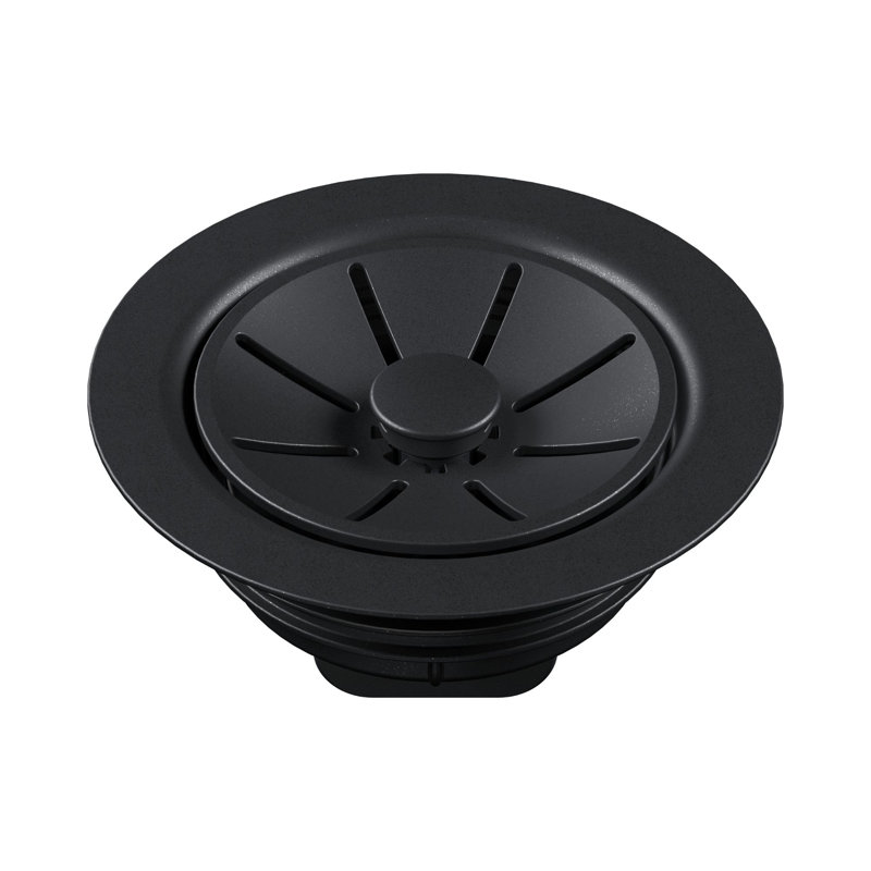 Essential Silgranit Color-Matched Disposal Flange - Anthracite, Anthracite