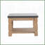 Béton rustique moderne & amp; Table basse en bois pour le salon - 47,8 po rectangulaire avec un style artistique naturel