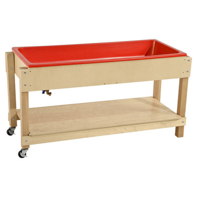24"H Sand and Water Table with Top/Shelf