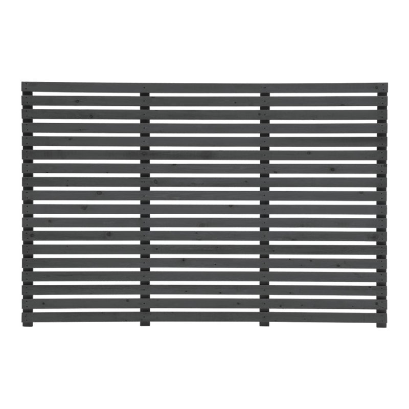 Sadiyah Wood Fence Panels Included, 120cm H x 180cm W