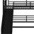 Metal Triple Bunk Bed With Safety Guardrails,Slide And Noise-Reduced Design-140611580