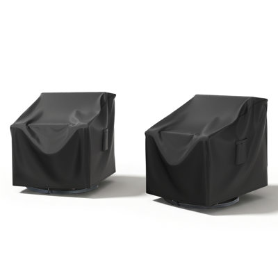 2-Piece High-Quality 600D Oxford Fabric Outdoor Furniture Cover With Handles