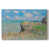 Toile naturelle avec cadre flottant