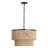 18" 3-Light Handwoven Rope Drum Chandelier-481101920-488970563