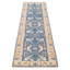 Tapis unique bleu foncé de 2 pi 8 po x 9 pi 10 po
