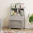 3-Tier Kids Toy Storage Organizer with Flip-Top Lid, Wooden Bookcase and Toy Chest for Nursery, Bedroom, or Playroom-1364499063