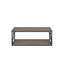Marauder Floor Shelf Coffee Table with Storage