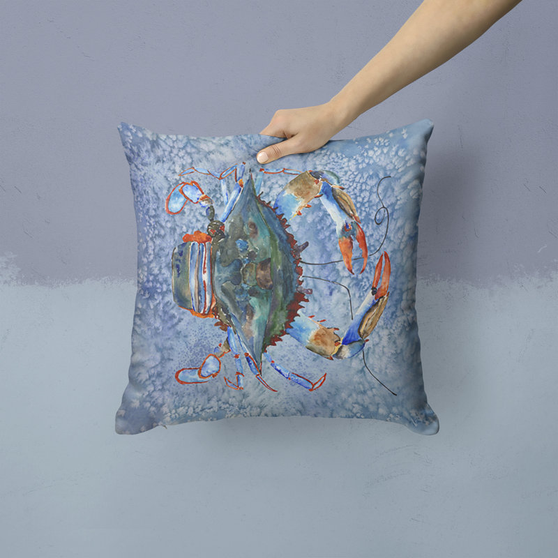 Coussin intérieur/extérieur bleu crabe