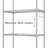 Orizaba 6 Tier Adjustable Wire Shelving Unit Organizer Steel Storage Rack w/ Hooks, Leveling Feet-1048856770