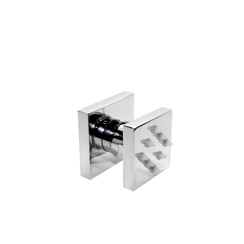 Jet Aqua Aqua par Kubebath - Chrome, Chrome
