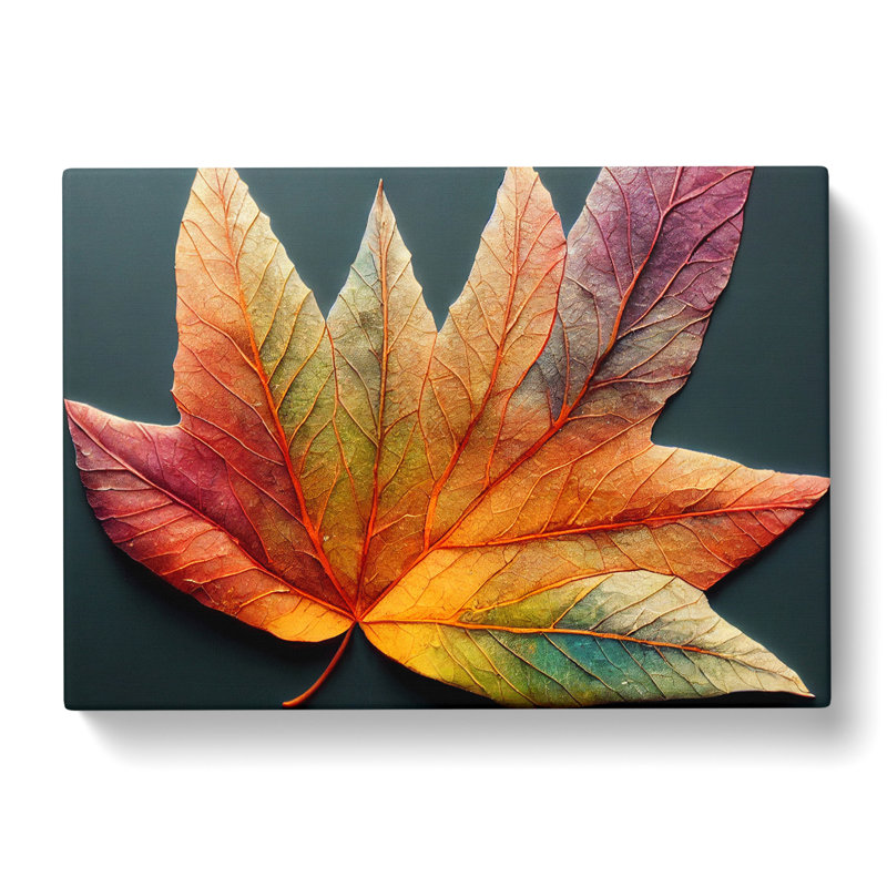 Autumn Leaf Vol.2 - Wrapped Canvas, 40cm H x 60cm W x 3cm D
