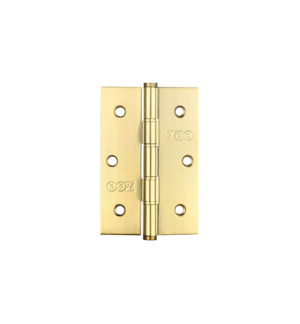 7.6cm H x 5.2cm W Butt Bearing Single Door Hinges