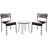 Caida Outdoor Dining Set 3pc
