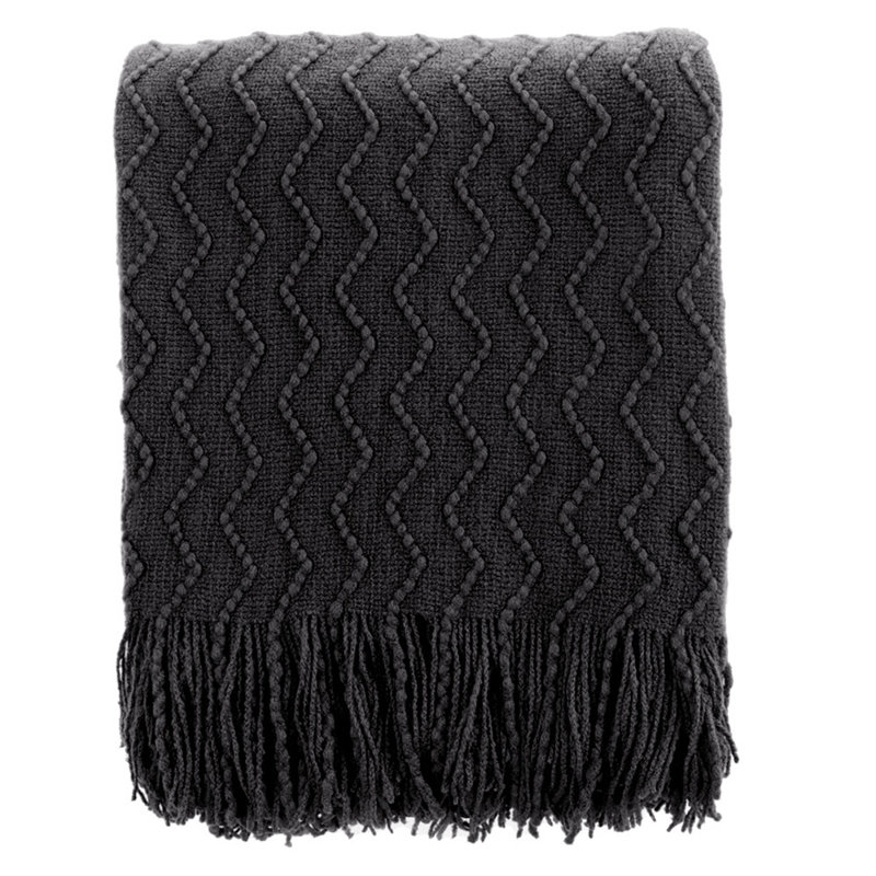  Lightweight Throw, Black
