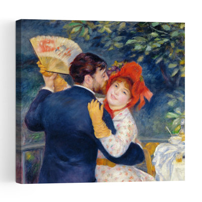 Une danse à la campagne, 1883 - Estampe d'art mural contemporain abstrait