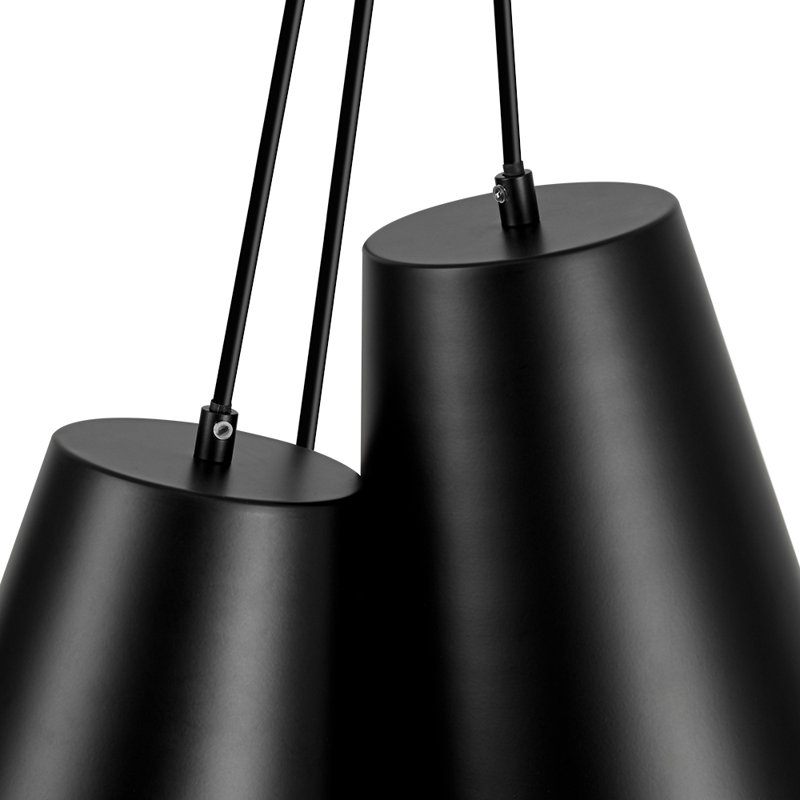 Luminaire suspendu conique 3 lumières