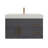 41.9" Wall-Mounted Single Bathroom Vanity Set-70381314