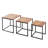 Aaila 3 Piece Side Table Set