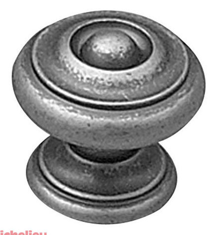 Poignée ronde 1 5/16" de diamètre Povera, H 1,18 po x l 1,18 po