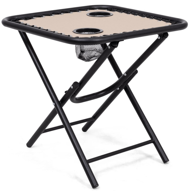 Fauteuil inclinable avec coussins et table Varian, Beige