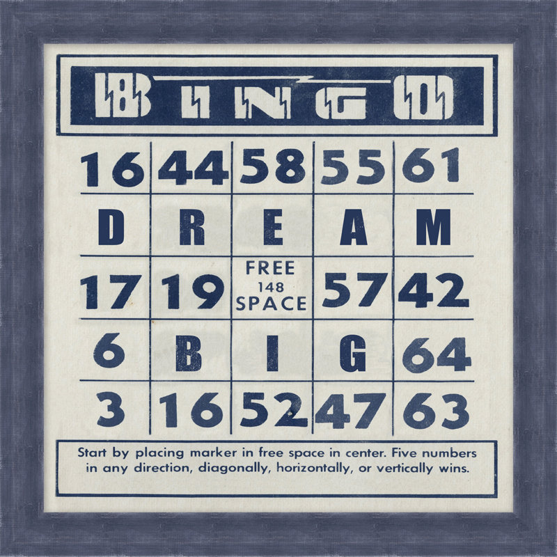 Bingo 3 Print