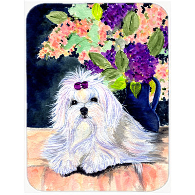 East Urban Home Maltese Glass Cutting Board