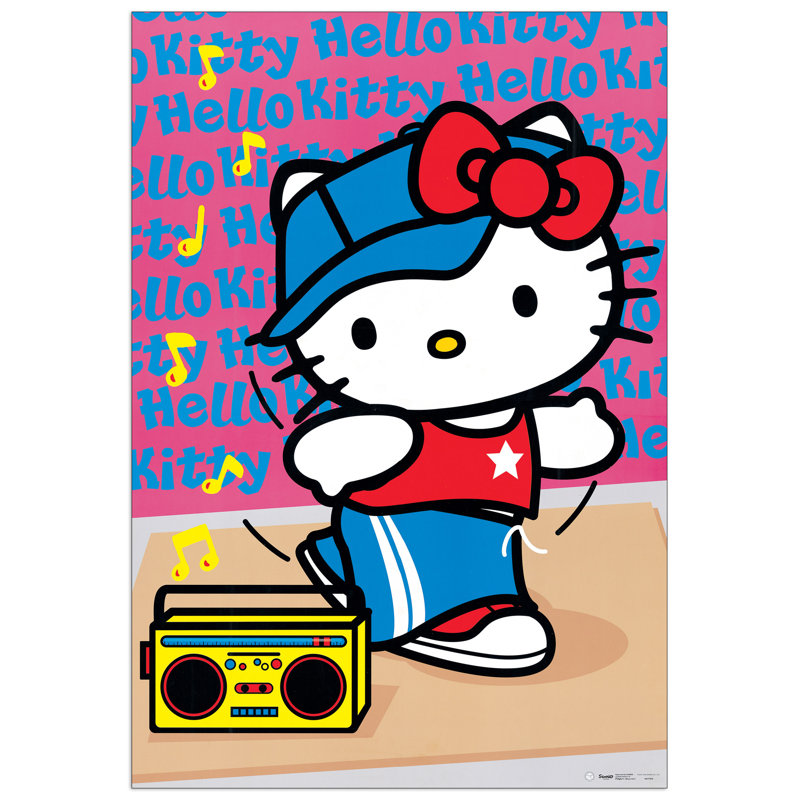 'Hello Kitty' Graphic Art