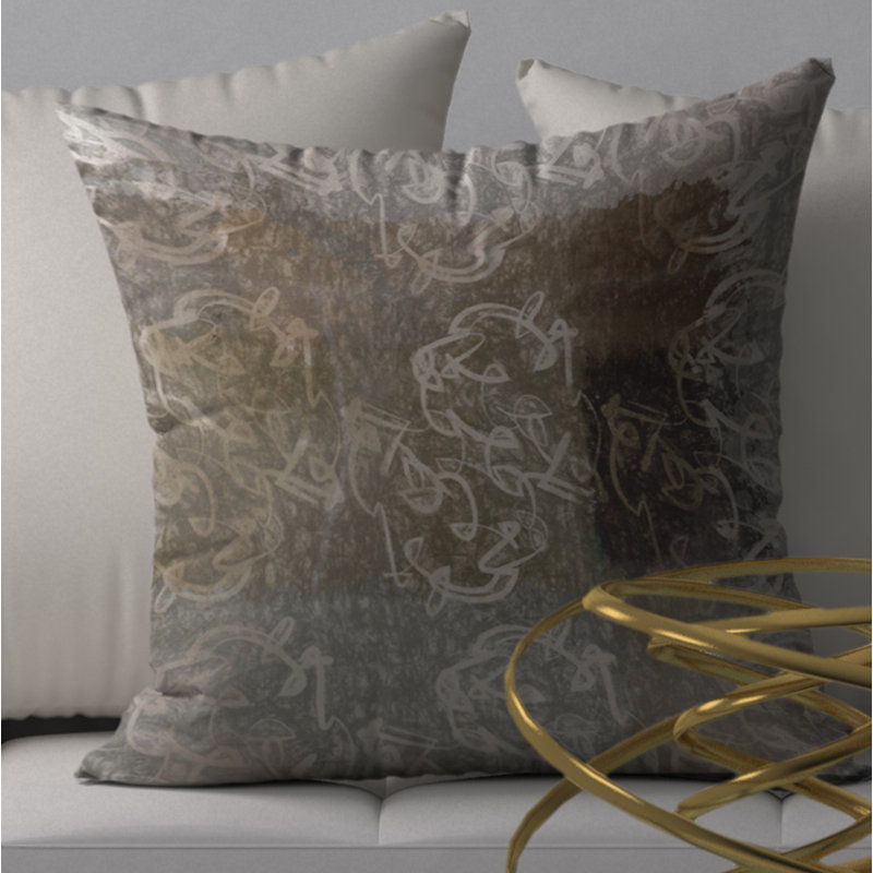 Housse de coussin carrée/insert, 20 po x 20 po