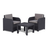 Padua 2 Rattan Seater Conversation Set