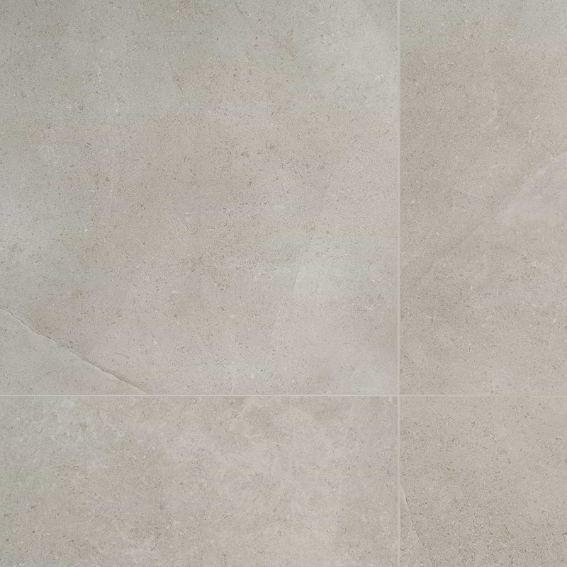 New Rock 24x48 Matte Porcelain Tile, Fumo Light Gray