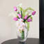 Ornements de fleurs simulées