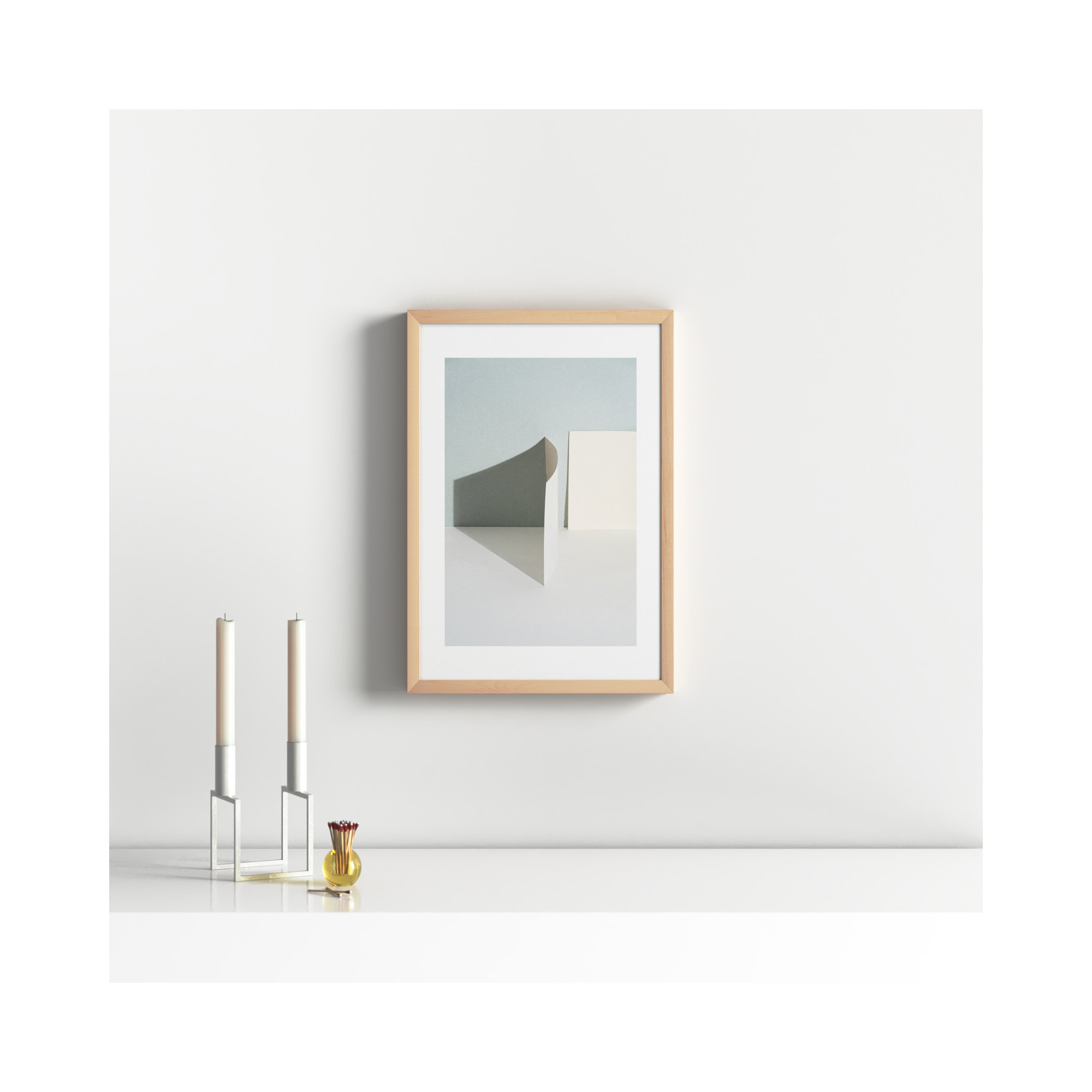 Clean Slate As An Object 3 by Svetlana Smirnova, Maple, 20" H x 14" W x 1.25" D