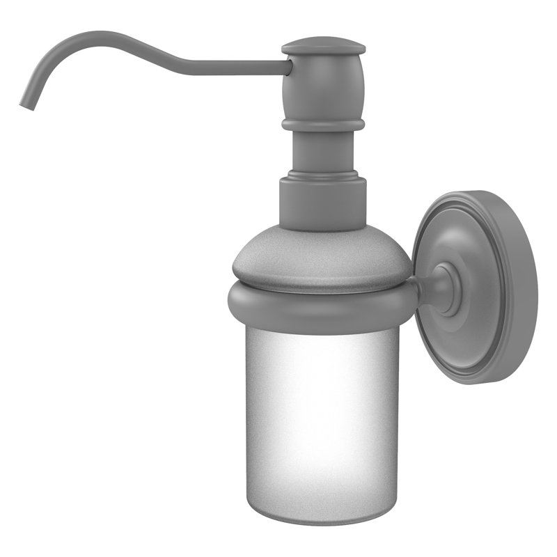 Distributeur de savon mural Gober, Gris mat