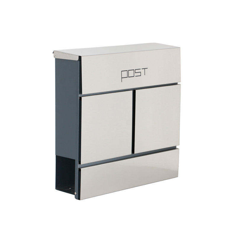 Sembrini Steel Wall Mounted Letter Box
