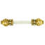 Cache multi-crystals 5 inch center to center acrylic pull in finish Museum Gold-472971395