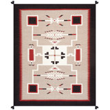Southwestern Area Rug in Mocha