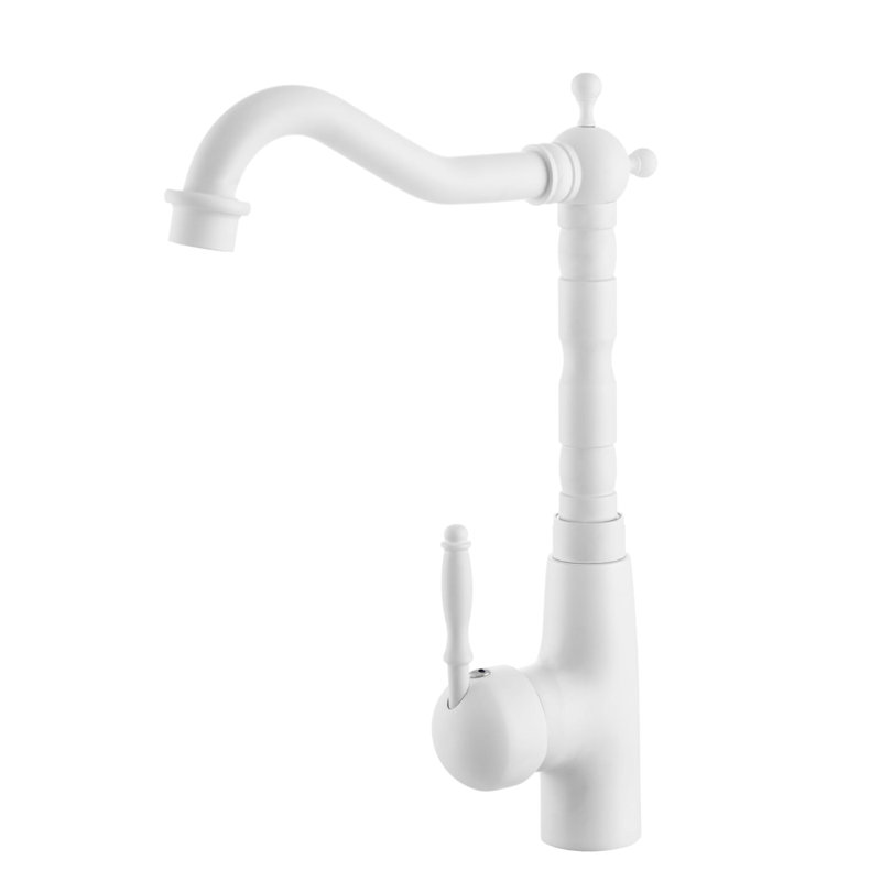 ClassicLiving Ekanta Kitchen Faucet, White