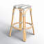 Tabouret de bar et de comptoir en rotin tissé à la main Alastair-799526606-799526621