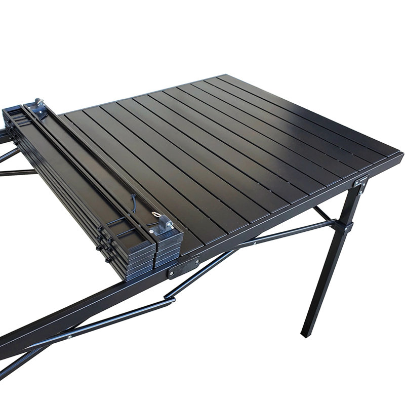 Rectangular Portable Folding Table, 28" H x 47" L x 28" W
