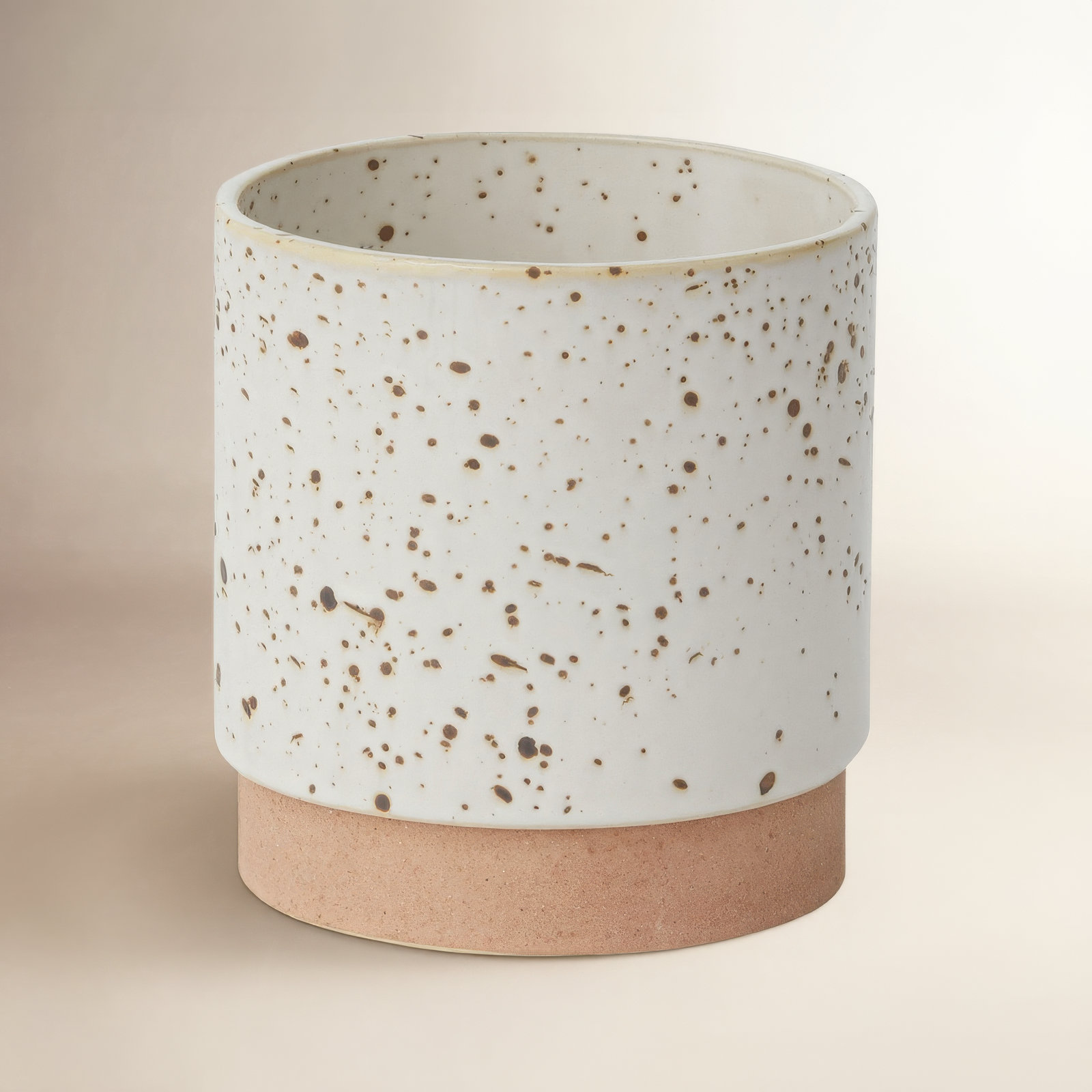 Kaesha Handmade Ceramic Pot Planter, 5.25" H x 5" W x 5" D