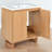 60" Double Bathroom Vanity With Resin Top-787655443