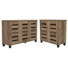Armoire de rangement pour chaussures à 2 et 3 portes Lismore (peut contenir 28 paires)