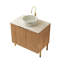 Base de meuble-lavabo sur pied Wesley-129211919