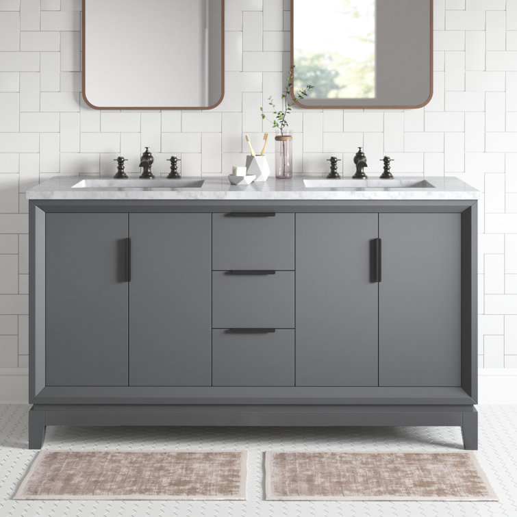 Alexann Marble Countertop Bath Vanity