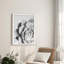 Noir et blanc, plante grasse, tranquillité, Illustration de la nature, petite œuvre d'art-101376586-101376590